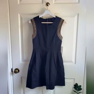 Kaii Los Angeles Elegant Cocktail Dress Size M New With Tags Beaded Detail